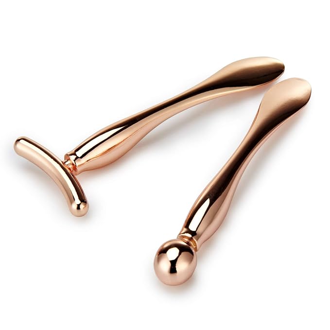 LISAPACK 2PCS Metal Eye Cream Applicator Wand Stick, Massager Tool by Lisapack