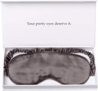 Silk Sleep Mask Light Blocking Luxury 100% Mulberry 19mm Silk Eye Mask Eye by YanserSelection