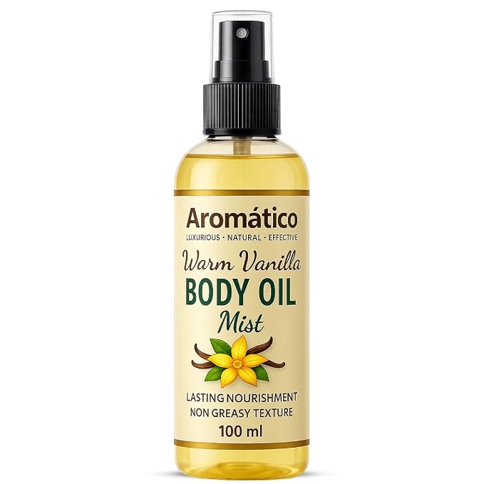 Aromatico Warm Vanilla Mini Body Oil Mist by Aromatico