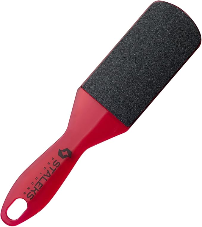 STALEKS PRO Expert 10 Type 2 Plastic Foot File – Ergonomic Double-Sided by Staleks