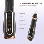 Professional Manicure Pedicure Kit Cordless Electric Nail File Set 6 Speed - Image 3