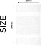 Premium 100% Cotton Hand Towels – Pack of 24, 16x27 Inch – Quick-Dry, Highly - Image 2