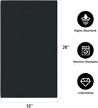 Orighty 6 Pack Black Hand Towels - Image 3
