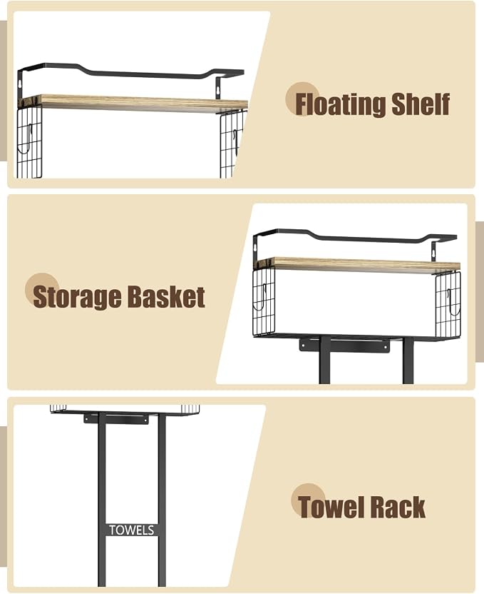 Aetyord Towel Racks for Bathroom - Image 5