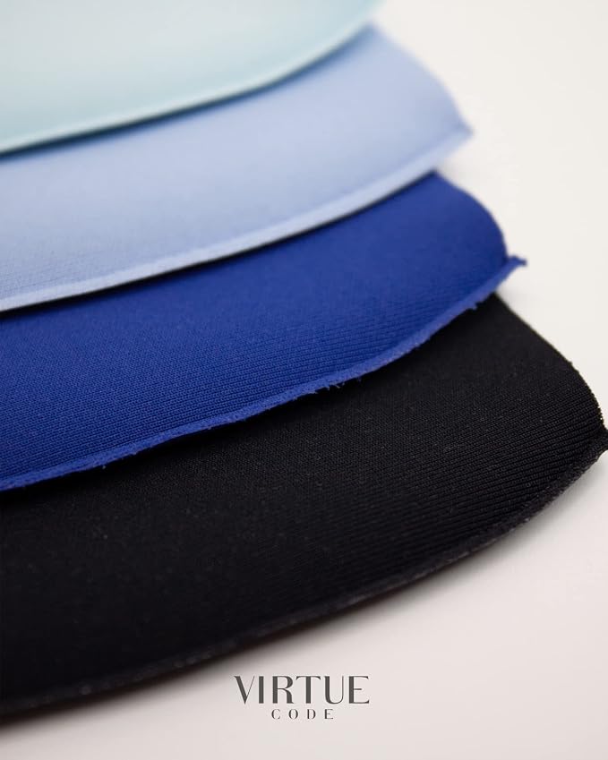 Virtue Code Second Skin Cloth Face Mask Pack. 4 Buttery Soft Masks Washable - Image 6