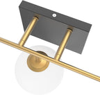 Tipace Mid Century Modern Gold 3-Lights Vanity Light Fixtures - Image 5