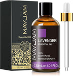 Lavender Essential Oil 30ML/ 1.01FL.OZ, MAYJAM Pure Aromatherapy Lavender Oil - Image 2