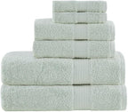 Madison Park Organic 100% Cotton Bathroom Towel Set, Hotel & Spa Quality Highly by MADISONPARK