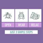 NOVEHA Lavender Self Heating Steam Eye Mask - Image 4