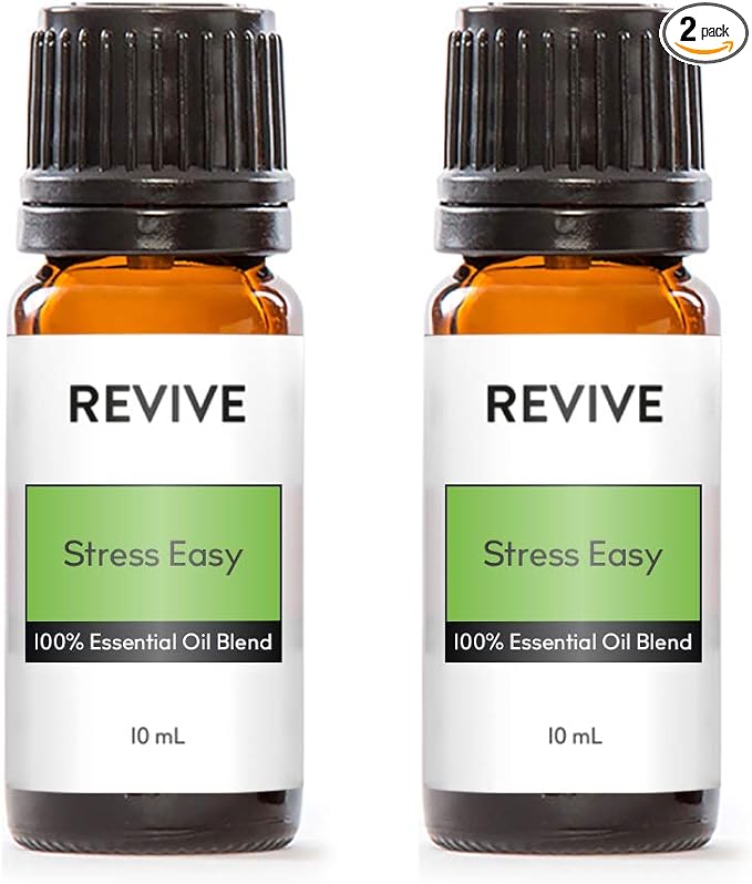 Stress Easy Essential Oil Blend 2 Pack by Revive Essential Oils by REVIVEEssentialOils