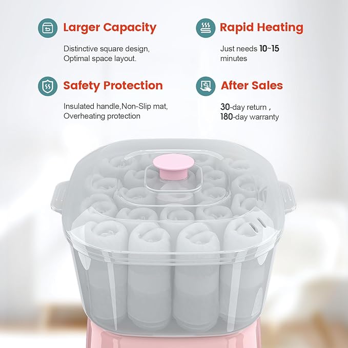 Hot Towel Warmer, Rapid Heating Towel Steamer - Image 2