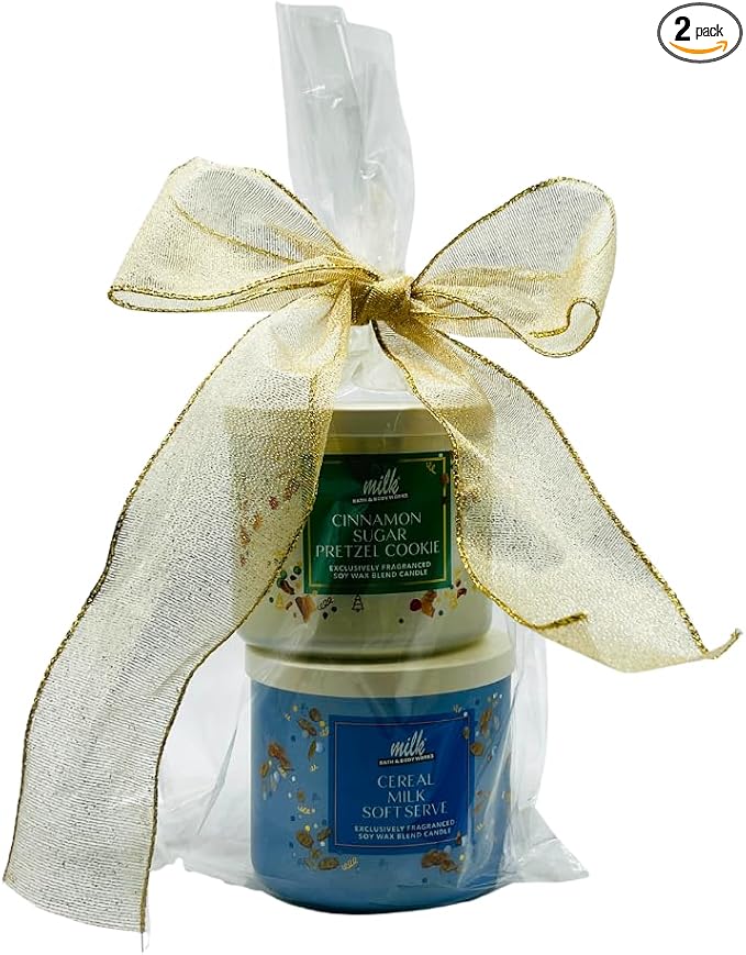 Bath & Body Works Milk BAR Collection Holiday Dessert Scents 3-Wick Scented by Unknown