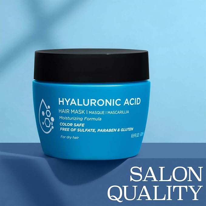 Luseta Hyaluronic Acid Intense Moisture Hair Mask Hydrate Dry Hair Enhance - Image 2