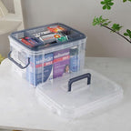 HEY FOLY 15qt Blue Medicine Organizer Storage Box - Image 7