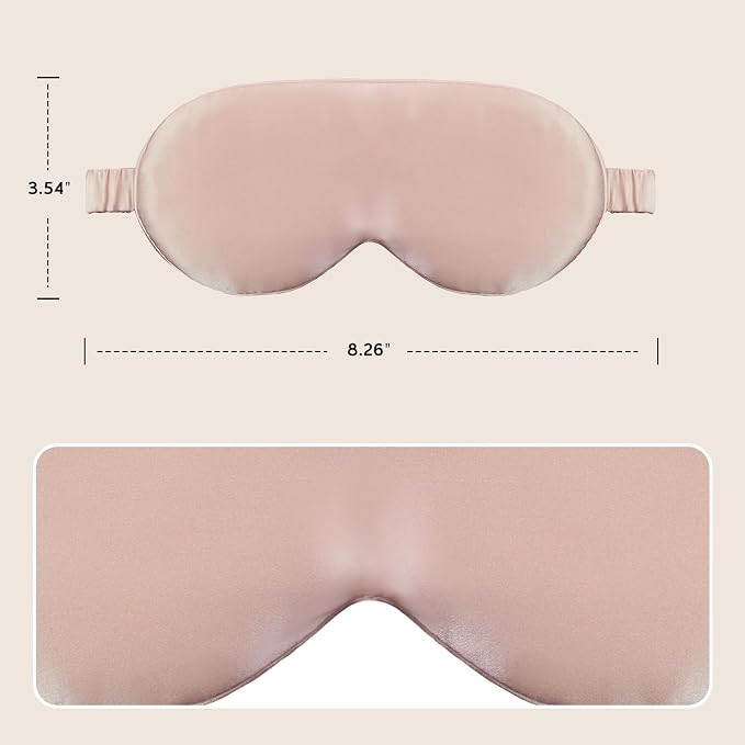 Luxury 22 Momme Mulberry Silk Eye Mask - Image 3