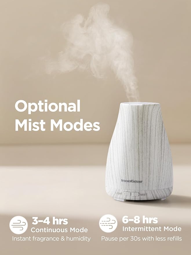InnoGear Essential Oil Diffuser, Ultrasonic Diffusers - Image 3