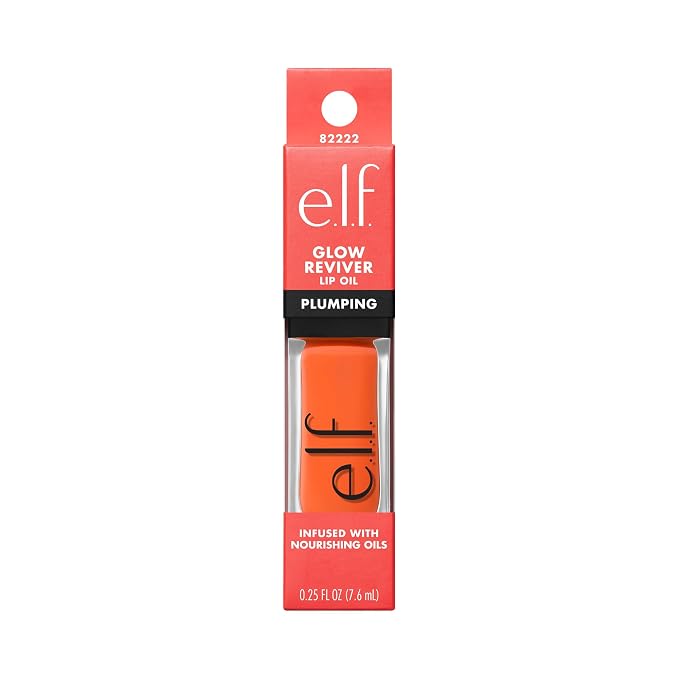 e.l.f. Glow Reviver Plumping Lip Oil, Tinted Lip Plumper - Image 9