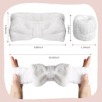 WSYUB Spa Headband and Wristband Set, Face Wash Headband, Makeup Skincare - Image 2