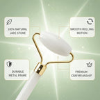Gua Sha & Jade Roller Facial Tools Face Roller and Gua Sha Set - Image 3