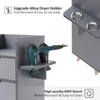 OmySalon Salon Station, 4 -Layer Beauty Barber Salon Styling Station Organizer - Image 5