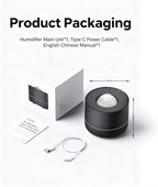 3-in-1 Galaxy Projector Humidifier & Essential Oil Diffuser, 7-Color Rotating - Image 9