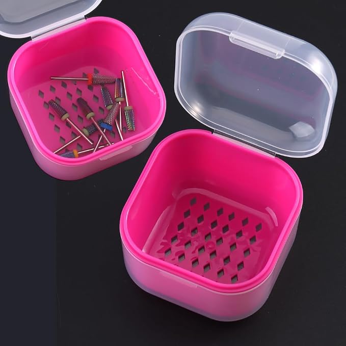 Nail Tool Sterilizer Box Plastic Disinfectant Container by SUTOKAKA