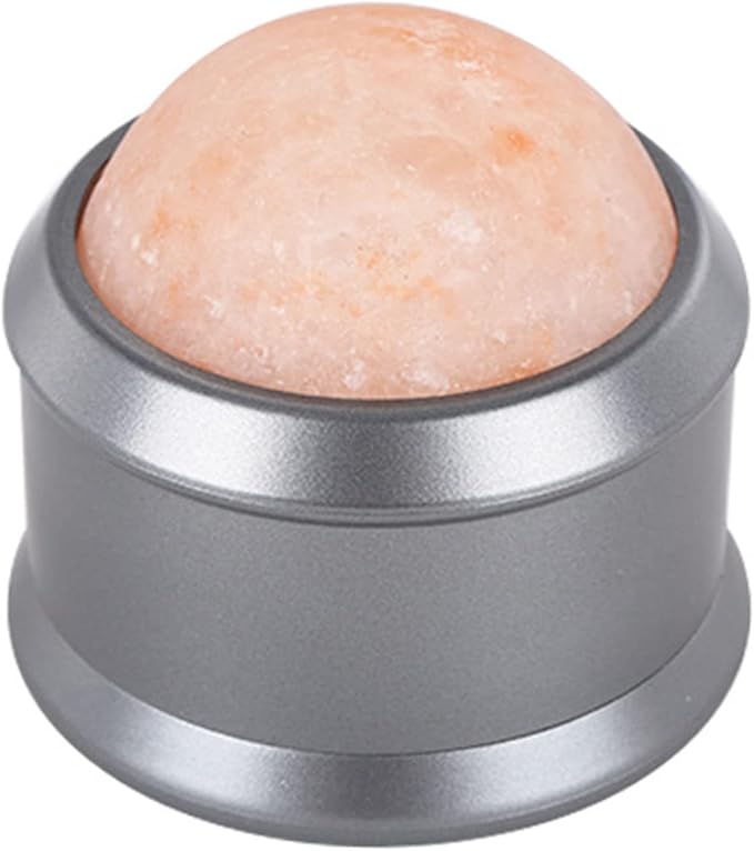 gemshan Massage Roller Ball, Natural Himalayan Salt Ball Roller Hand Massage by gemshan