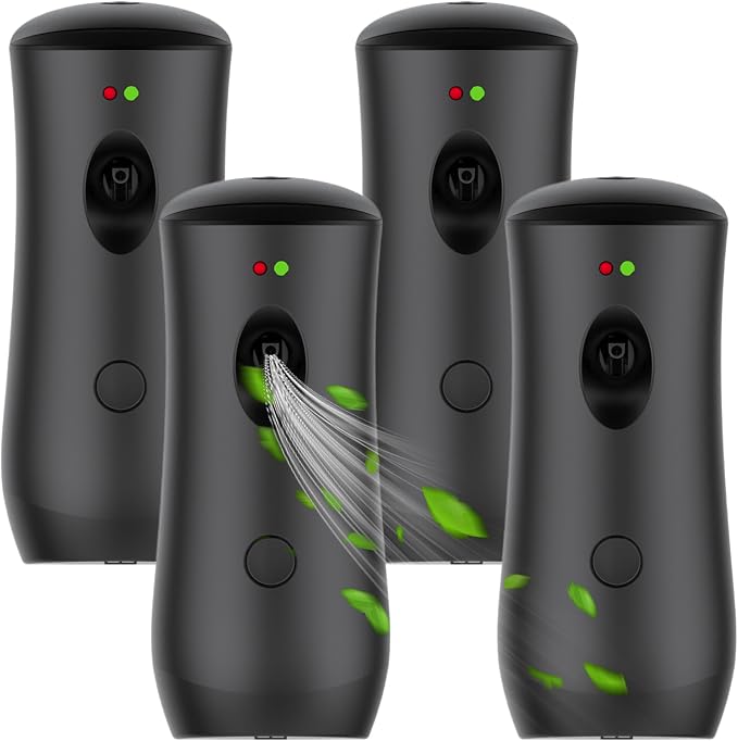 Automatic Air Freshener Spray Dispenser, Free Standing or Wall Mounted by DZUEKOMI