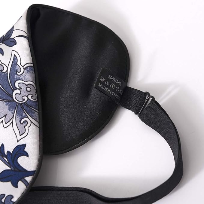 Tim & Tina Silk Sleep Mask for Women Men Comfortable Blindfold Eye Mask - Image 3