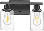 Bathroom Vanity Light, 2-Light Modern Matte Wall Sconce Lighting - Image 8