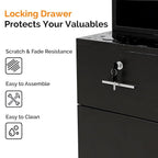 OmySalon Salon Stations for Hair Stylist, Locking Barber Station Organizer - Image 7