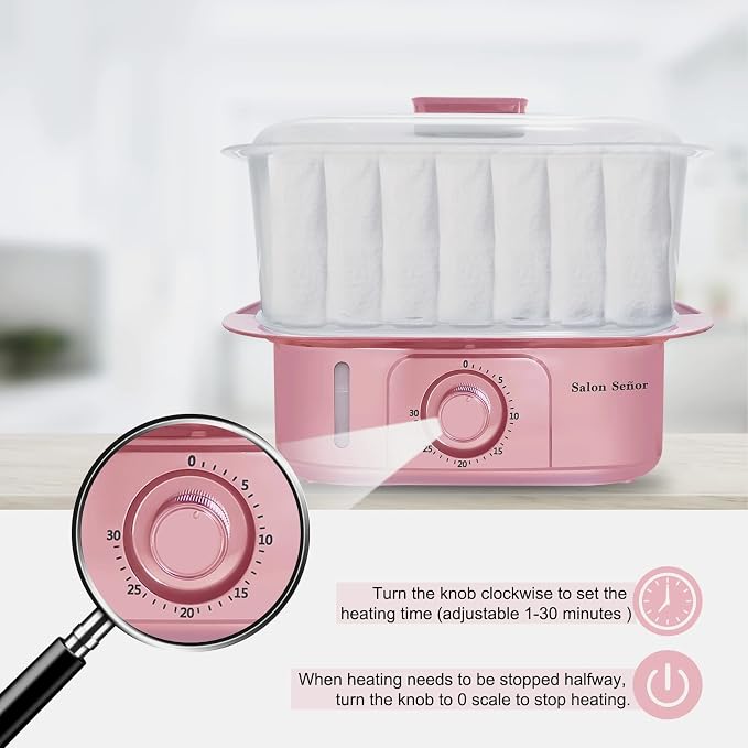 Salon Señor Pink Towel Steamer - Image 6
