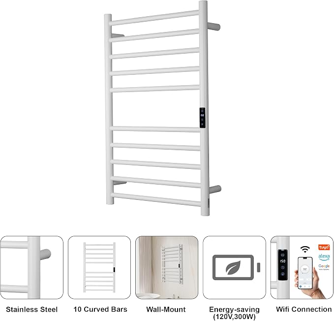 Electric Towel Rack with Voice Control - Image 7