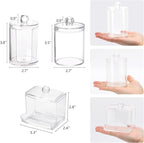 Tbestmax Bathroom Organizer Accessories Set-10 OZ, 7 OZ Qtips Holder Storage - Image 2
