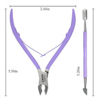 Professional Cuticle Trimmer Nail Cuticle Cutter Stainless Steel Cuticle Nippers - Image 2