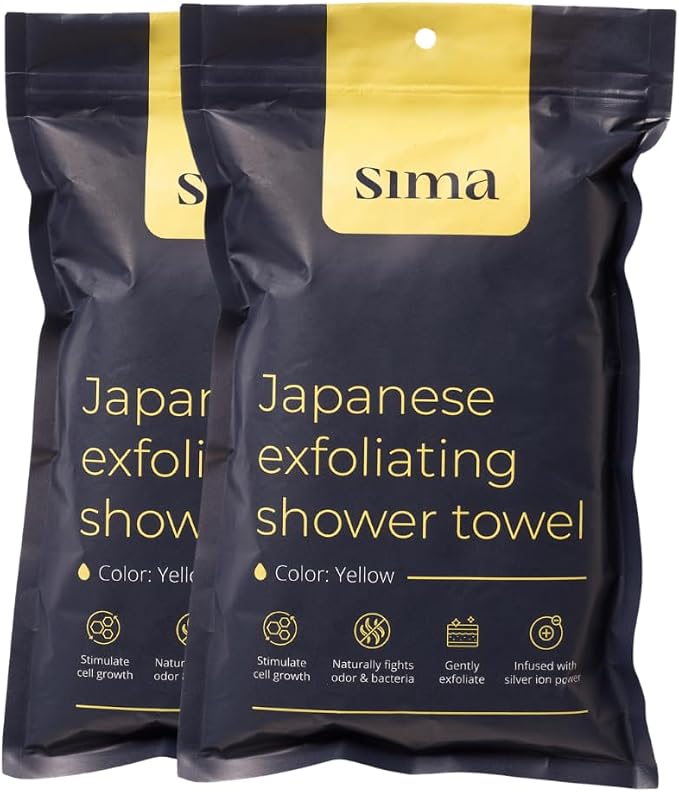Exfoliating Washcloth Face & Body Scrub Towel - Image 2