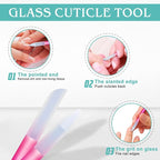 Glass Nail File Buffer with Case - Image 4
