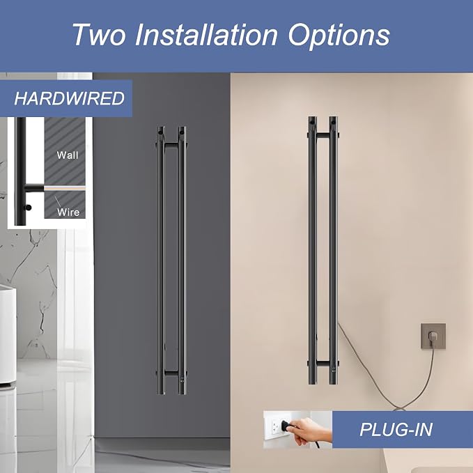 Heated Towel Rack, Towel Warmer - Image 6