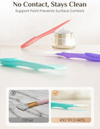 Rena Chris 3 pcs Silicone Face Scrubber, 3 in 1 Face Mask Applicator & Facial - Image 6
