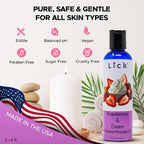 Lick Strawberries and Cream Flavored Massage Oil – Romantic, Body Safe - Image 6
