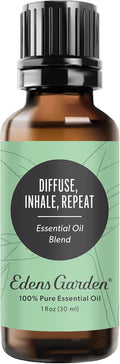 Edens Garden Diffuse, Repeat Essential Oil Blend- 100% Pure Premium Grade by EdensGarden