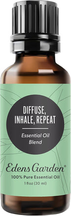 Edens Garden Diffuse, Repeat Essential Oil Blend- 100% Pure Premium Grade by EdensGarden