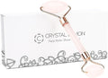 C CRYSTAL LEMON Rose Quartz Facial Roller by CrystalLemon