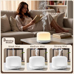 500ml Premium Essential Oil Diffuser, Quiet 4-in-1 Ultrasonic Aromatherapy - Image 5