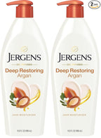 Jergens Deep Restoring Argan Oil Moisturizer, Soothing Body and Hand-Lotion by Jergens