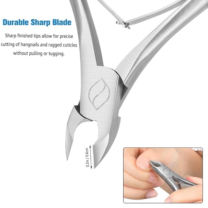 FERYES Cuticle Clippers 1/2 Jaw - Image 5