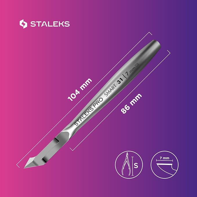 Staleks Pro SMART 31 Cuticle Nippers – 7mm Blade Cuticle Trimmer – Sharp & - Image 7