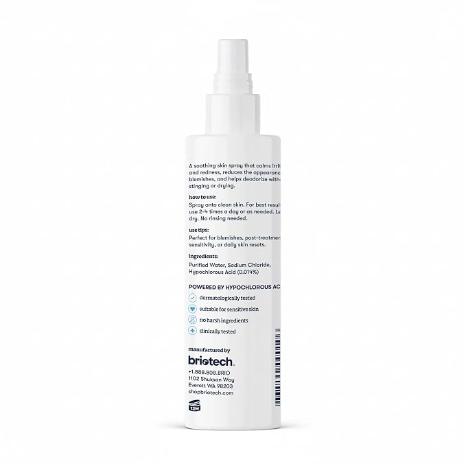 BRIOTECH Topical Skin Spray, Hypochlorous Acid Spray - Image 7