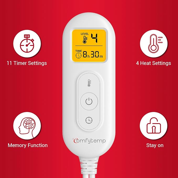 Comfytemp 12V/24V Car Electric Blanket - Image 3