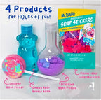 Mr Bubble Sweet Treats Bath Set, Lollipop Fizzer, Gummy Bear Bubble Bath - Image 2